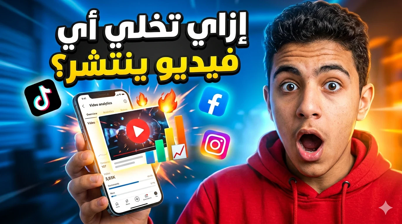 image about كيف تجعل أي فيديو ينتشر بسرعة على السوشيال ميديا؟ 🚀