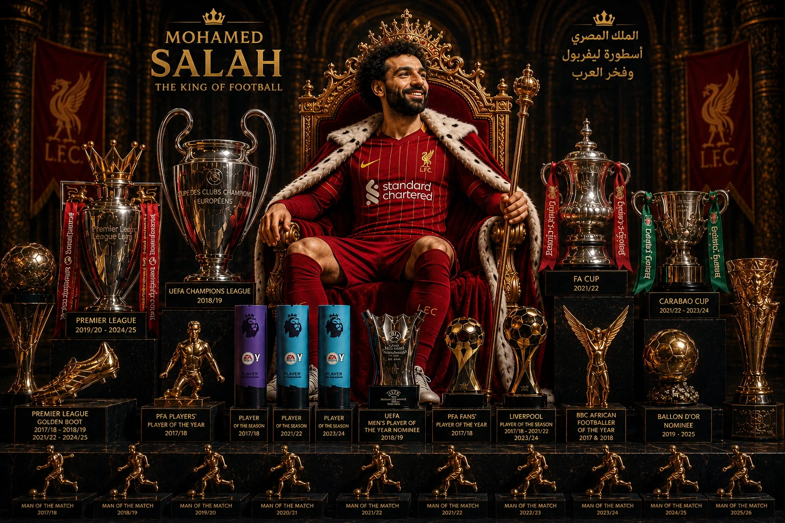 image about هل أصبح محمد صلاح أعظم لاعب في تاريخ الدوري الإنجليزي بعد رحلته من نجريج إلى أنفيلد؟