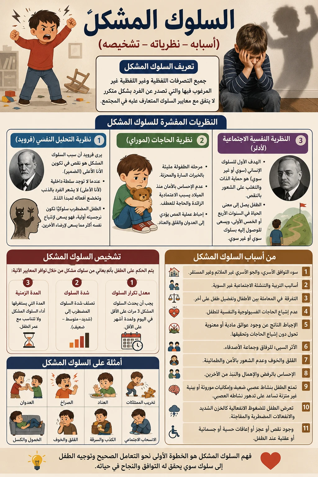 image about لماذا يظهر السلوك المشكل عند الأطفال؟