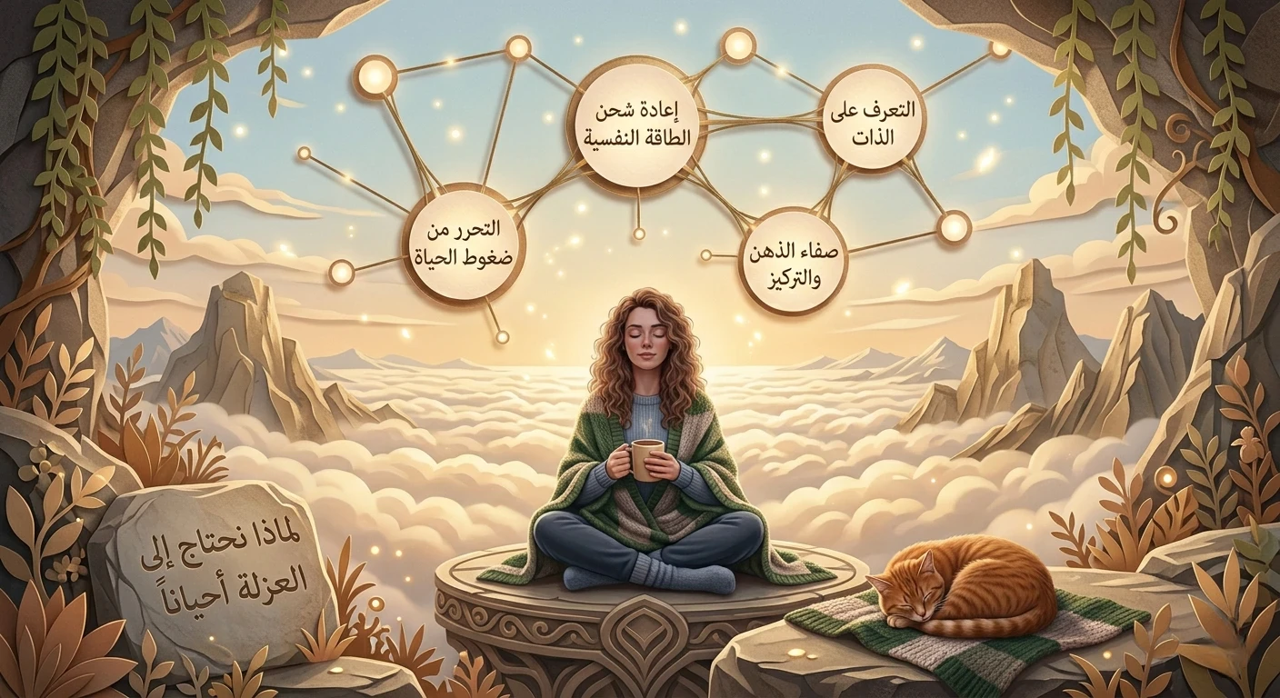 image about لماذا يحتاج الإنسان إلى العزلة أحيانًا؟