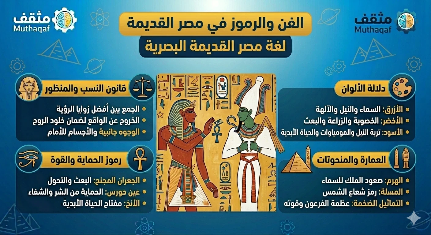 image about الفن والرموز في مصر القديمة: لغة بصرية خالدة