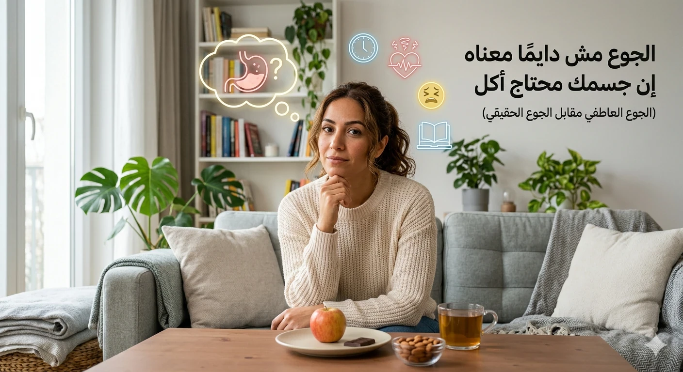 image about لو بتجوع بسرعة بعد الأكل لازم تعرف الحقيقة دي