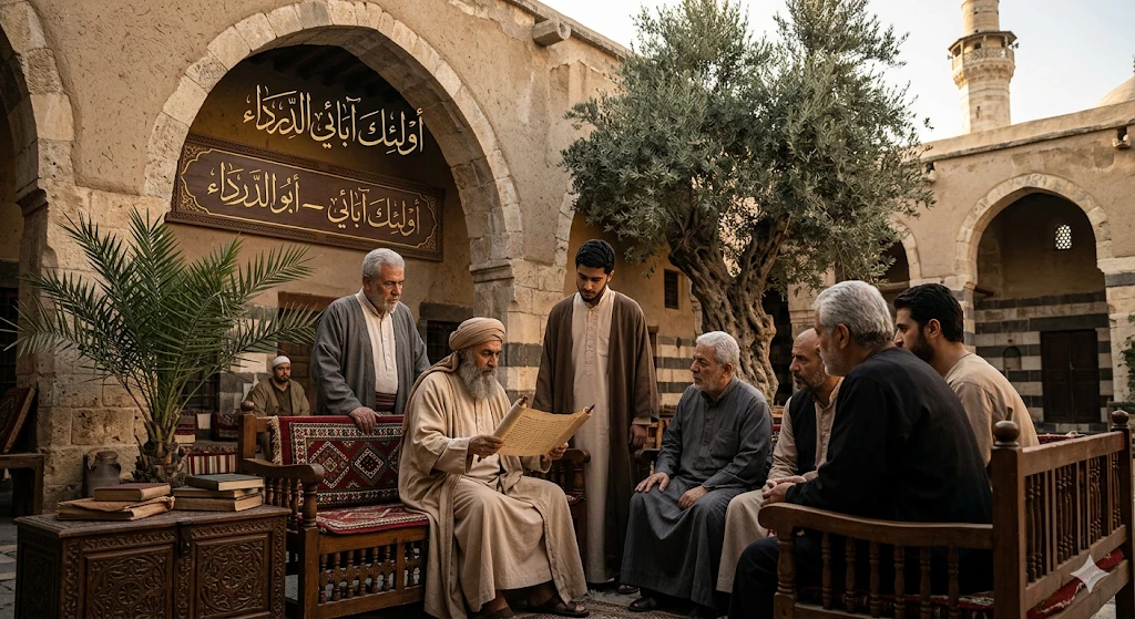 image about أولئك آبائي — أبو الدرداء حكمة تهزم ضجيج الدنيا
