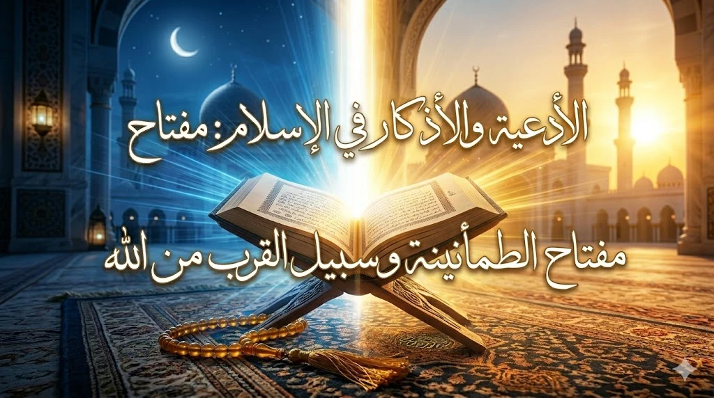 image about الأدعية والأذكار في الإسلام: مفتاح الطمأنينة وسبيل القرب من الله