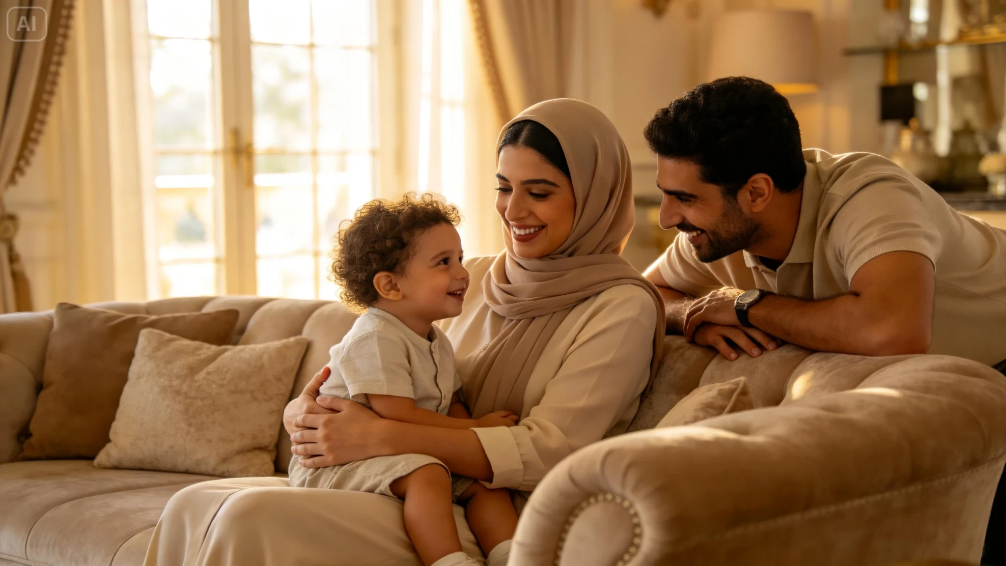 image about 🤍 كيف نربط الطفل بأسرته ونبني علاقة دافئة تدوم؟