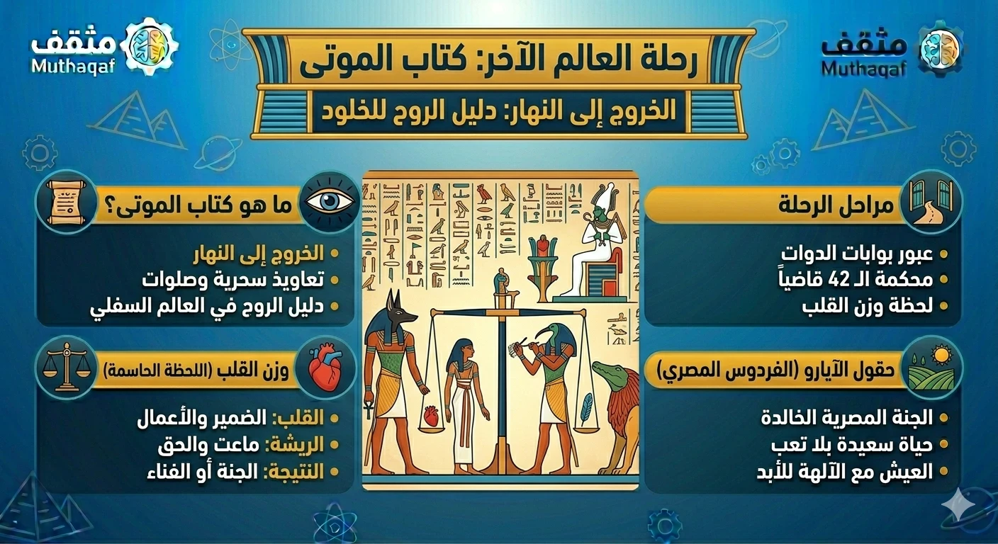 image about رحلة العالم الآخر: كتاب الموتى