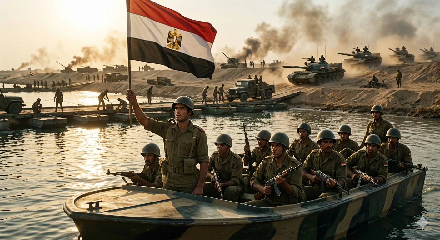 image about حرب السادس من أكتوبر 1973: ملحمة العبور واستعادة الكرامة