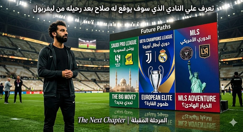 image about تعرف على النادي الذي سوف يوقع له صلاح بعد رحيله من ليفربول