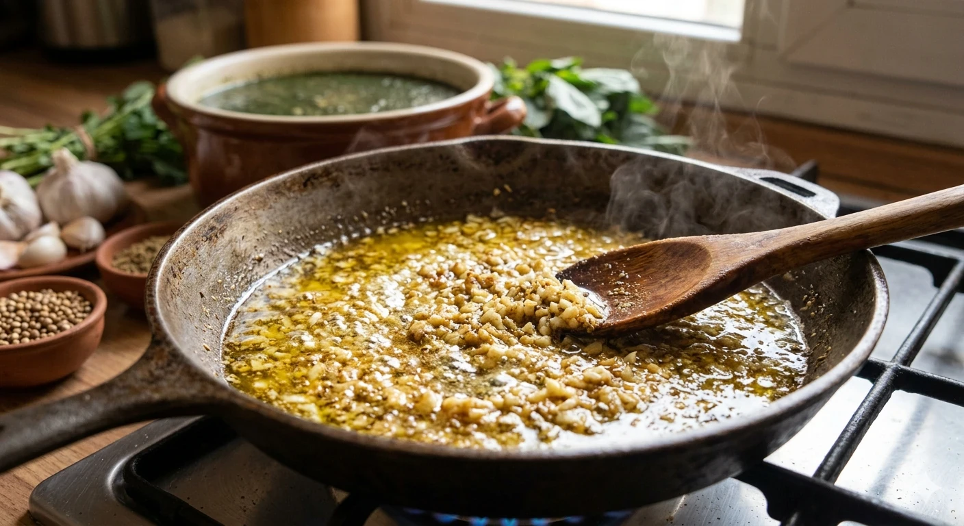 image about 🍤🌿 ملوخية بالجمبري على الطريقة المصرية.. وصفة شهية بطعم لا يُقاوم!