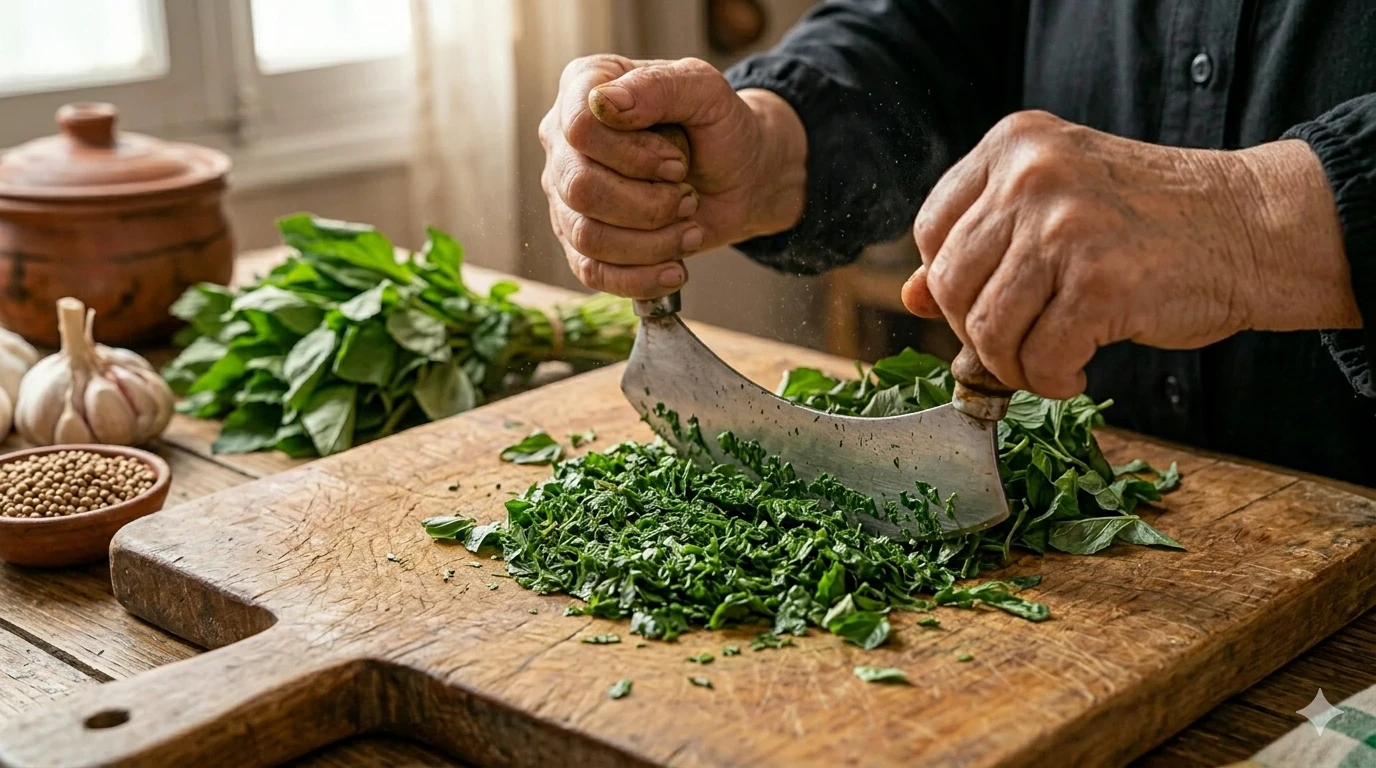 image about 🍤🌿 ملوخية بالجمبري على الطريقة المصرية.. وصفة شهية بطعم لا يُقاوم!