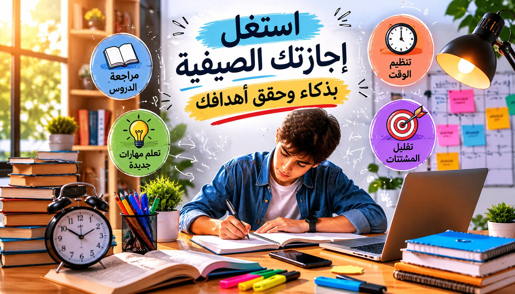 image about أفضل طرق استغلال الإجازة الصيفية للطلاب قبل الثانوية العامة