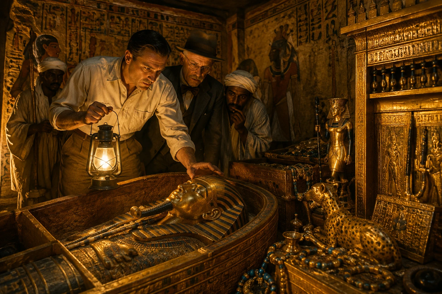 image about سر المقبره الذهبيه:قصه اكتشاف مقبره توت عنخ امون