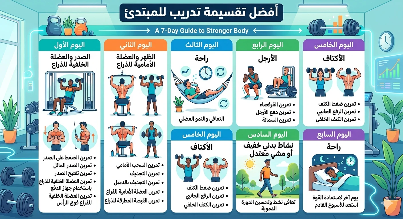 image about أفضل نظام غذائي وبرنامج تدريبي للشخص النحيف
