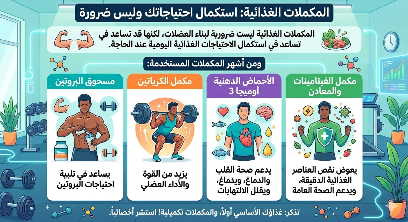 image about أفضل نظام غذائي وبرنامج تدريبي للشخص النحيف