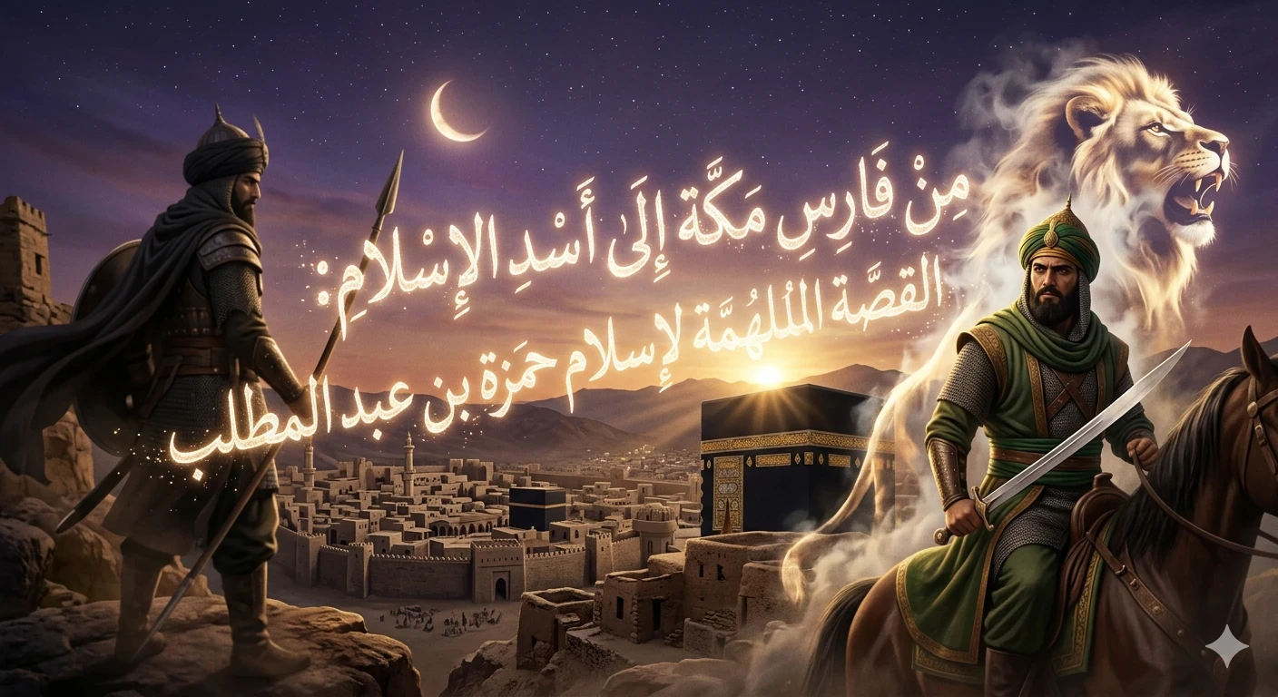 image about  إسلام حمزة بن عبد المطلب: اللحظة التي اهتزت لها قريش وتغيّر بها مسار الدعوة الإسلامية