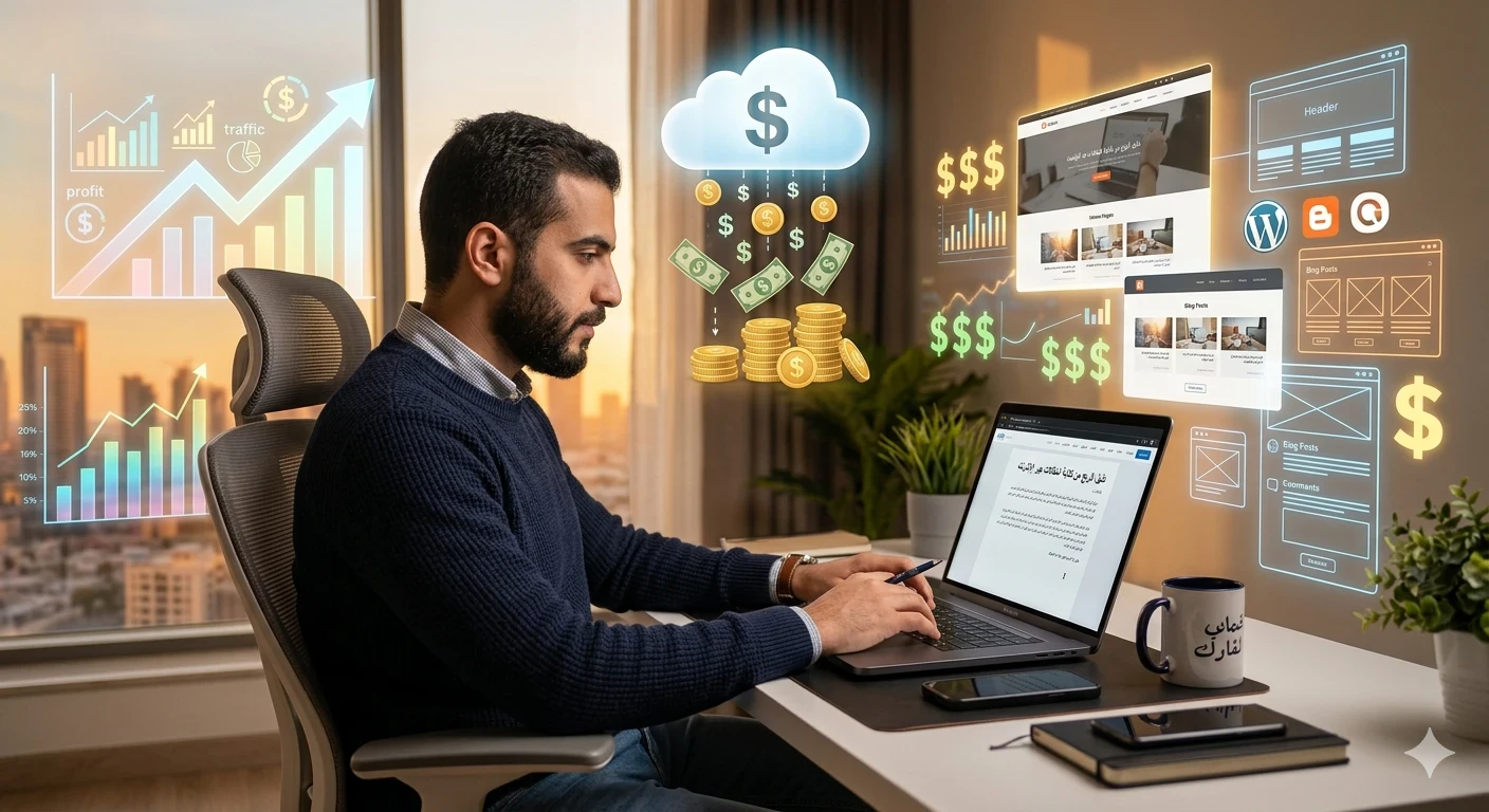 image about كيف تربح من كتابة المقالات في 2026؟ دليل المبتدئين لتحقيق دخل من الإنترنت👩🏻‍💻💰📈