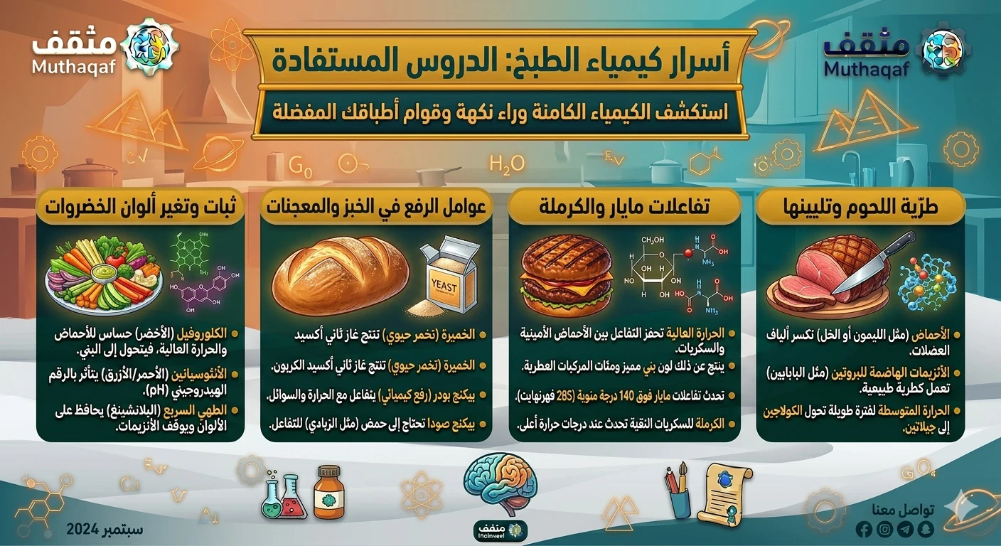image about كيمياء الطبخ: اكتشف سر النكهة