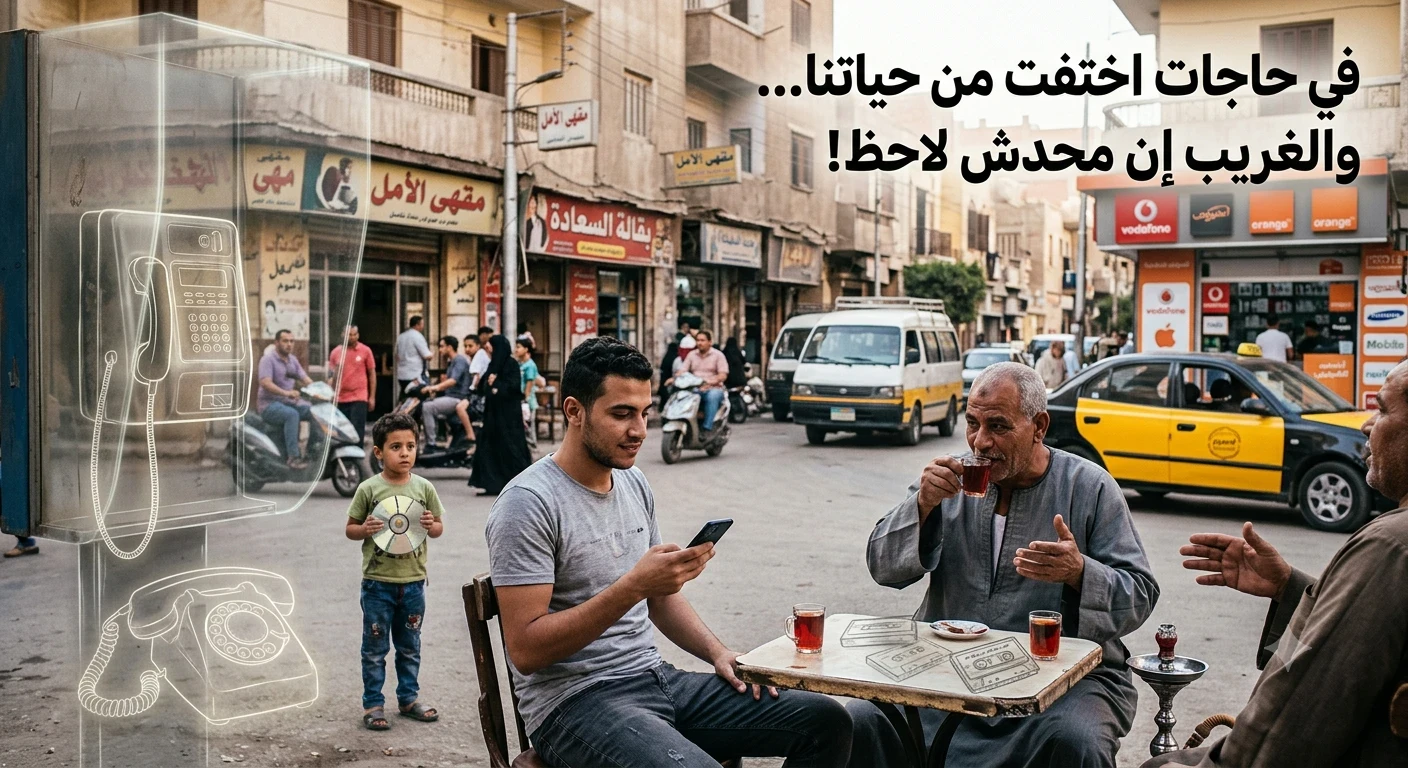 image about في حاجات اختفت من حياتنا... والغريب إن محدش لاحظ!