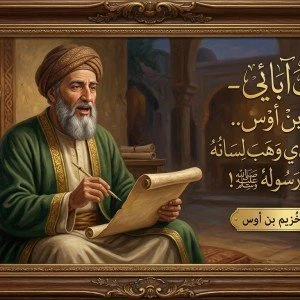 image about أولئك آبائي ، خُزيم بن أوس.. الشاعر الذي وهب لسانه لله ورسوله ﷺ