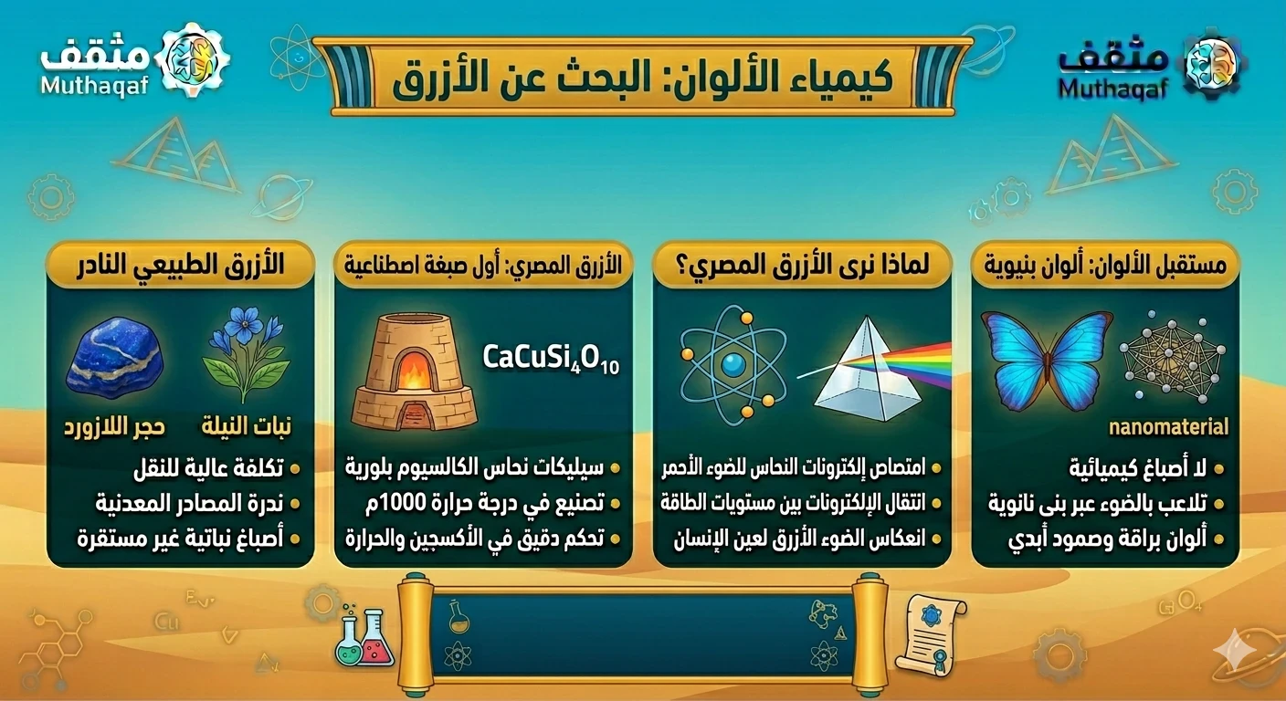 image about كيمياء الألوان: البحث عن الأزرق