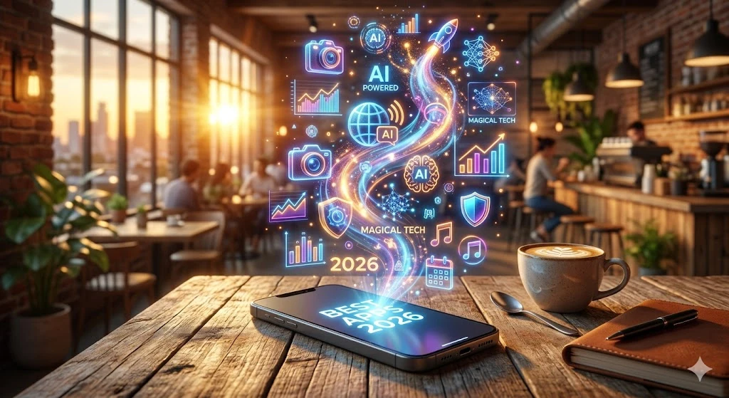 image about تطبيقات سحرية لهاتفك 2026: ستندم إن لم تقم بتثبيتها الآن!