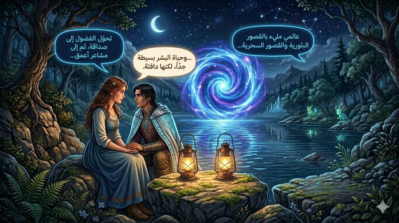 image about سر البحيرة المسحورة: قصة حب بين عالمين