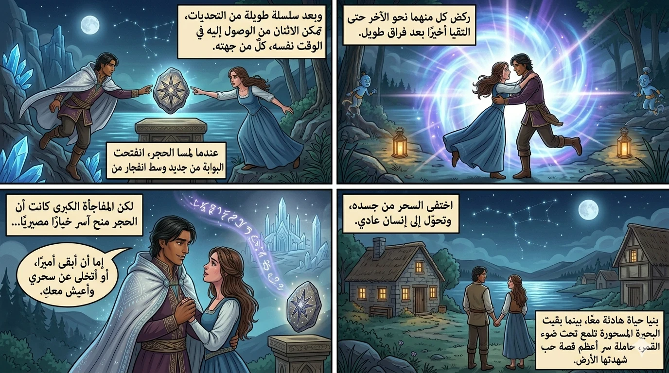 image about سر البحيرة المسحورة: قصة حب بين عالمين