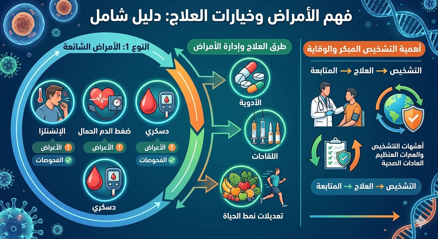 image about الامراض والاعلاجات وكيفيه الحفاظ على الصحه العامه 