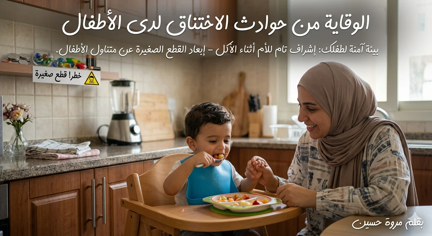 image about الإسعافات الأولية للأطفال: كيف تتصرفين بسرعة في حالات الاختناق والطوارئ الشائعة؟
