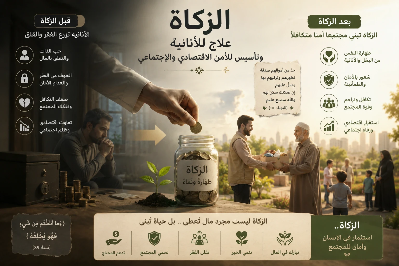 image about ​هندسة النفس وبناء المجتمع: الأثر النفسي والاجتماعي العميق للعبادات في الإسلام