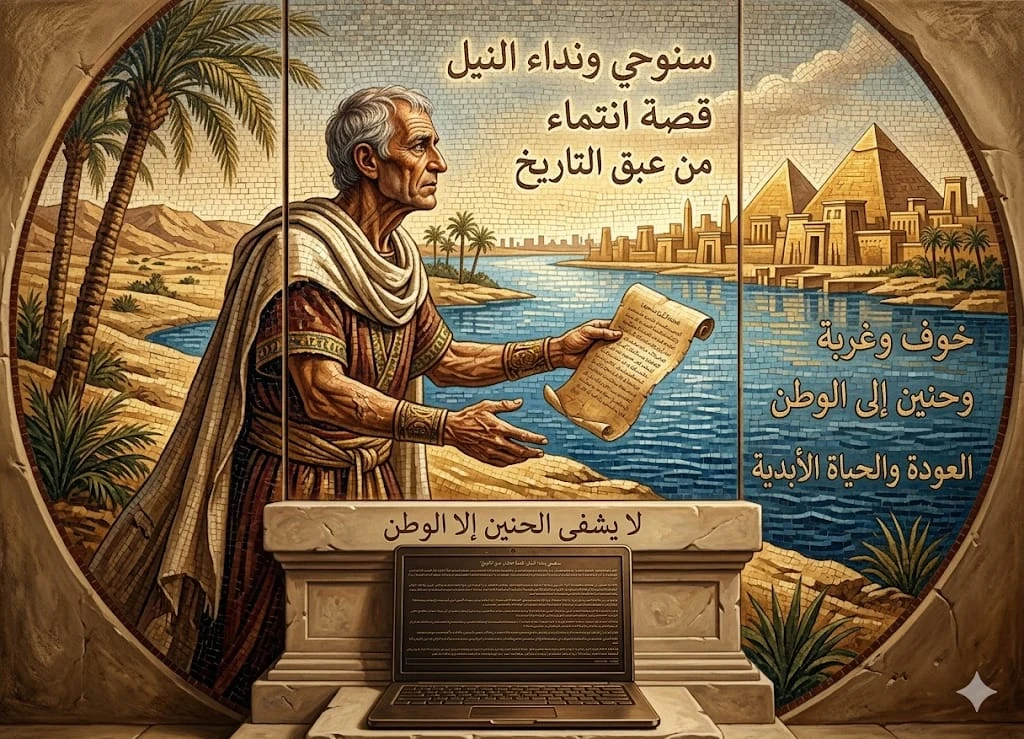 image about سنوحي ونداء النيل: قصة انتماء من عبق التاريخ