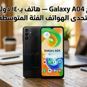 image about سامسونج Galaxy A04 — هاتف بـ١٤٠ دولار يتحدى الهواتف الفئة المتوسطة! هل يستحق كل قرش؟ المراجعة الكاملة التي لا تجد غيرها!