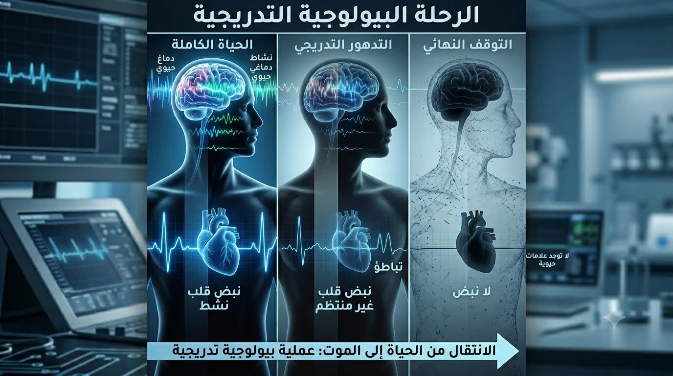 image about الموت لا يأتي في لحظة مفاجئة: كيف ساعد التقدم العلمي على فهم المراحل الأخيرة من الحياة