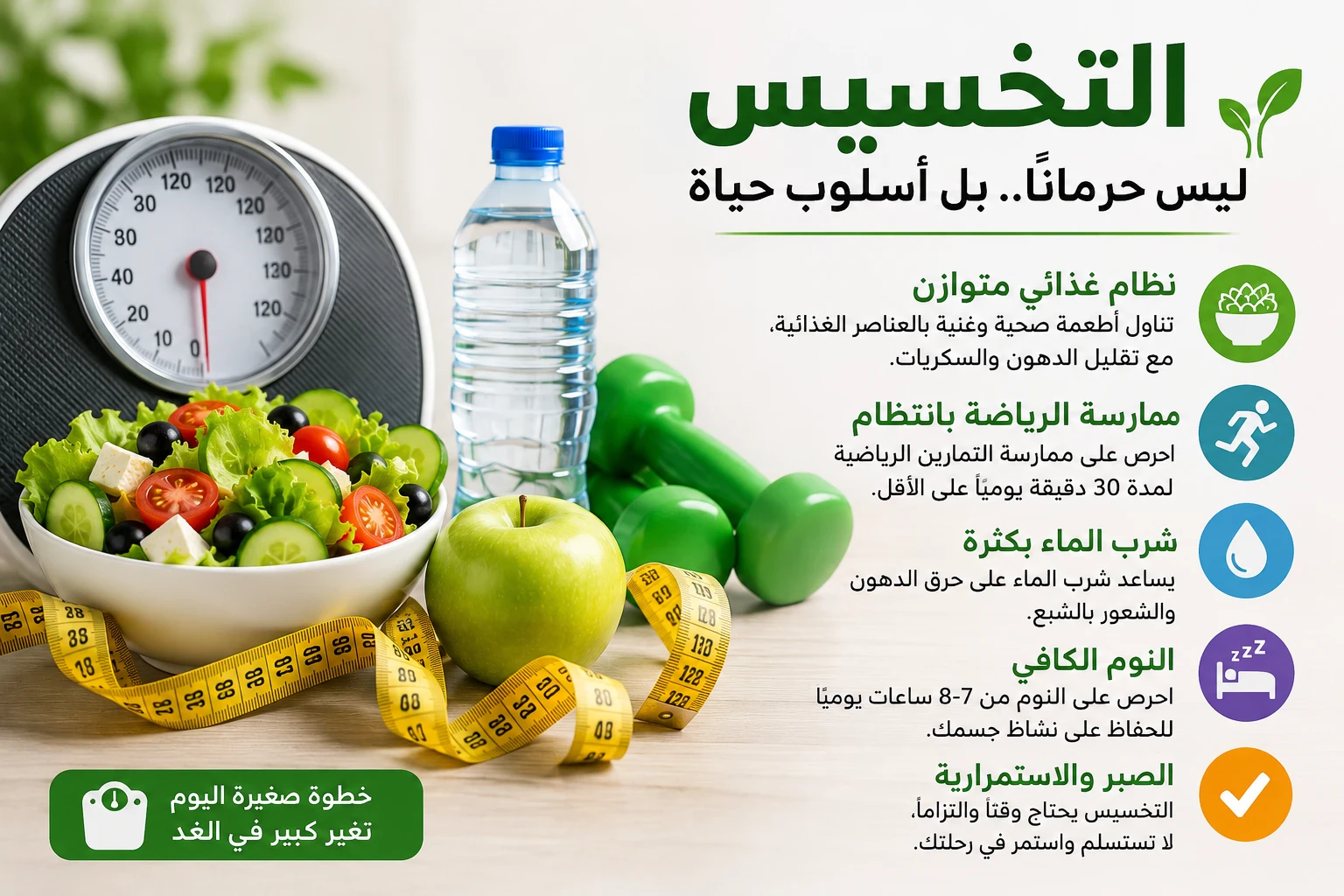image about كيف أبدأ رحلة التخسيس بطريقة صحيحة