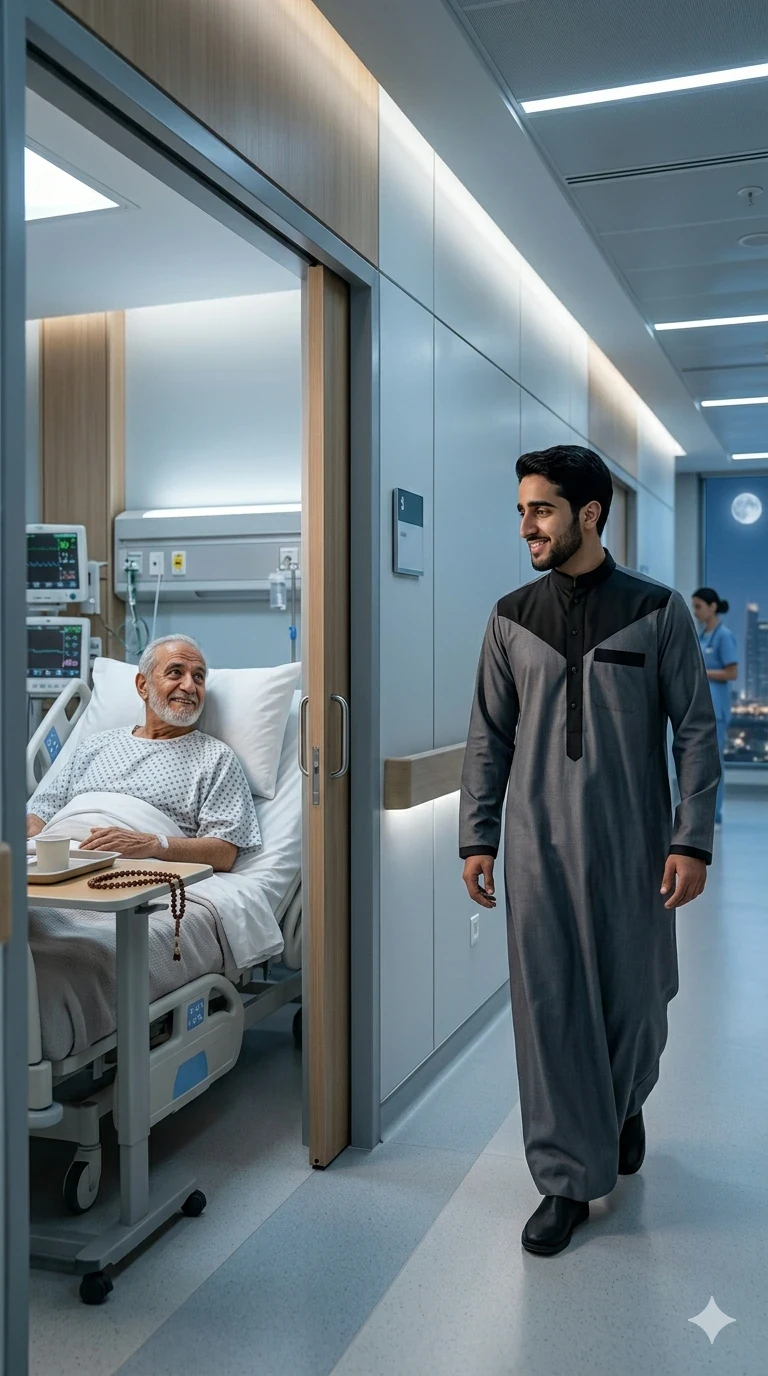 image about قصة ابتسامة في وجه البلاء (الثقة في أقدار الله)