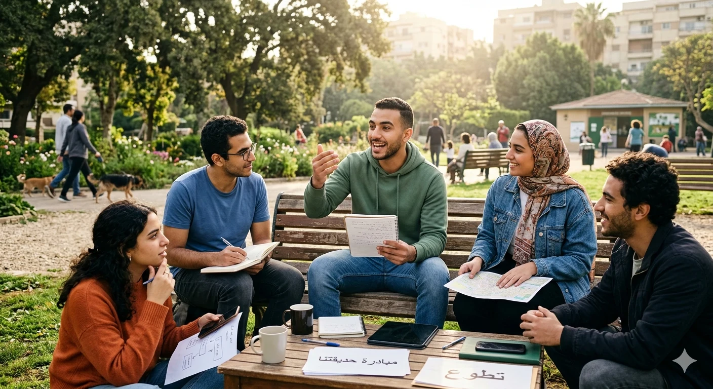 image about قصة التطوع والحدث السعيد