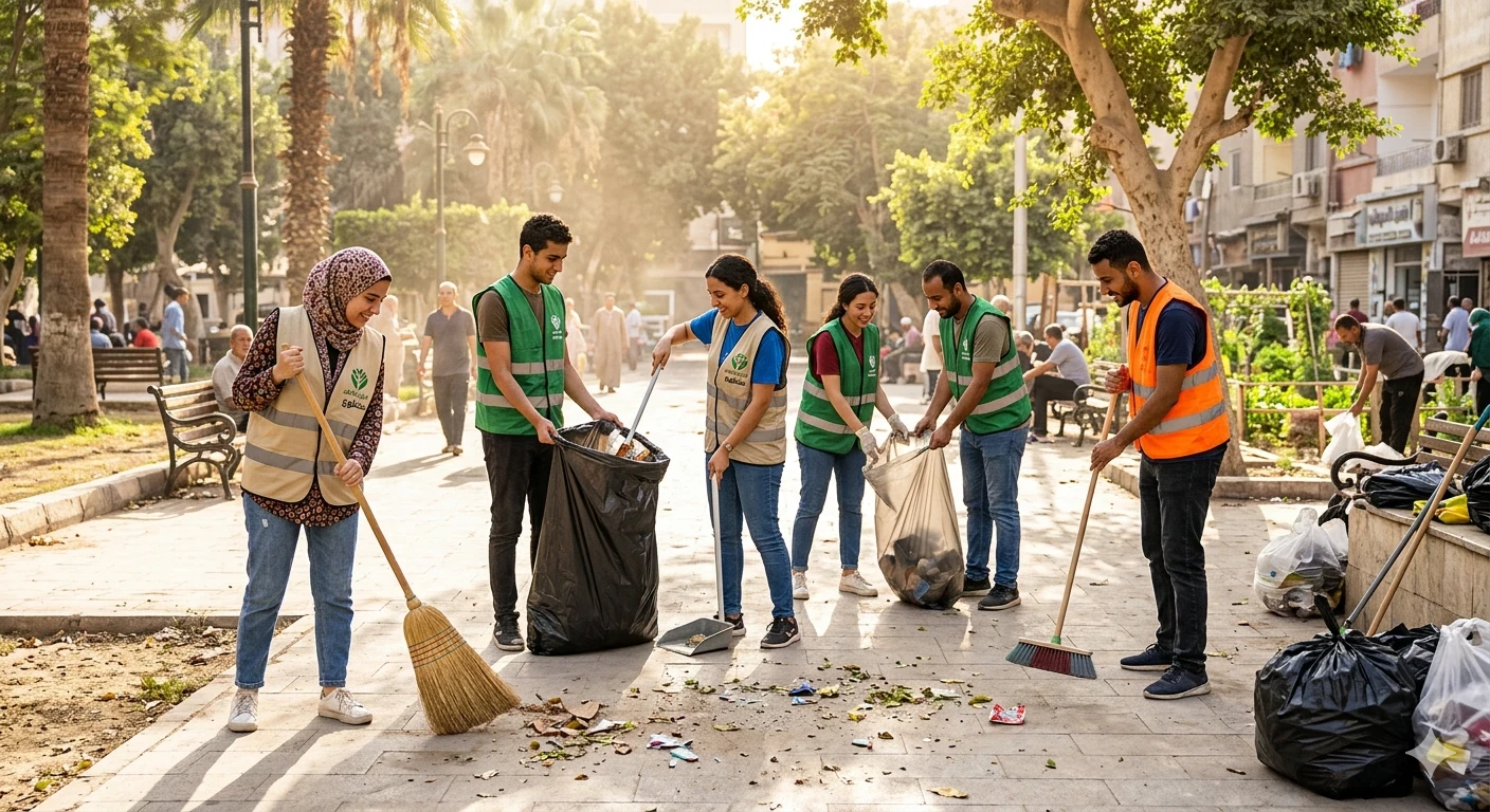 image about قصة التطوع والحدث السعيد