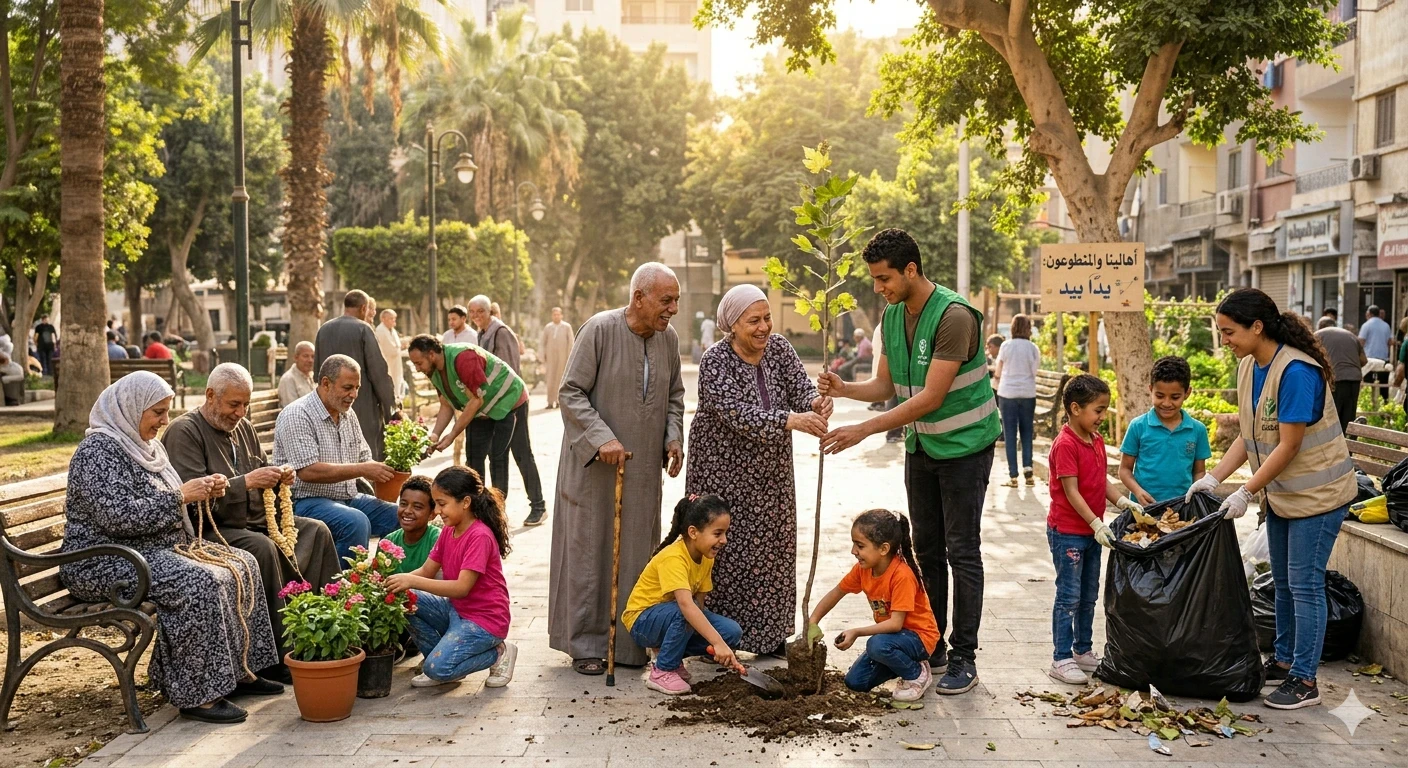 image about قصة التطوع والحدث السعيد