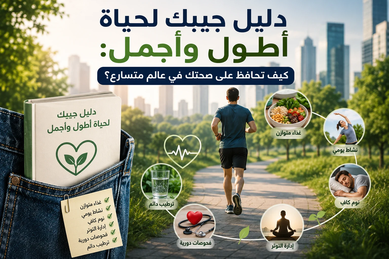 image about دليل جيبك لحياة أطول وأجمل: كيف تحافظ على صحتك في عالم متسارع؟