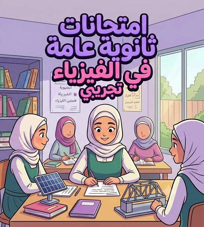 image about 📥 امتحانات الفيزياء التجريبية للثانوية العامة 2026 PDF.. أقوى تدريب يضمن لك التفوق في الامتحان النهائي