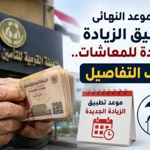 image about ما الموعد النهائي لتطبيق الزيادة الجديدة للمعاشات.. اعرف التفاصيل