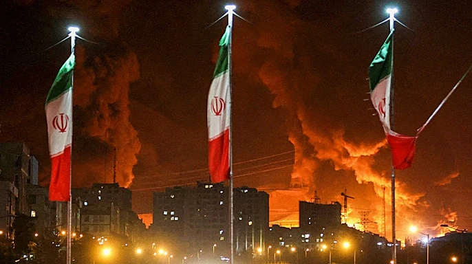 image about نار لا تهدأ.. إسرائيل تشن ضربات على قلب إيران والرد آتٍ لا محالة