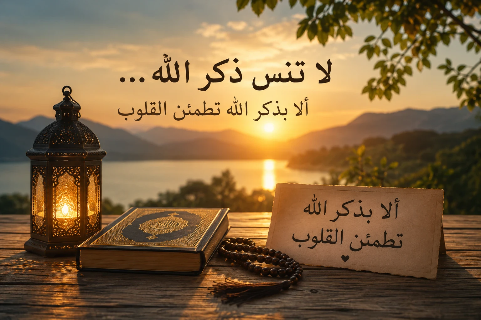 image about لا تنس ذكر الله… ألا بذكر الله تطمئن القلوب