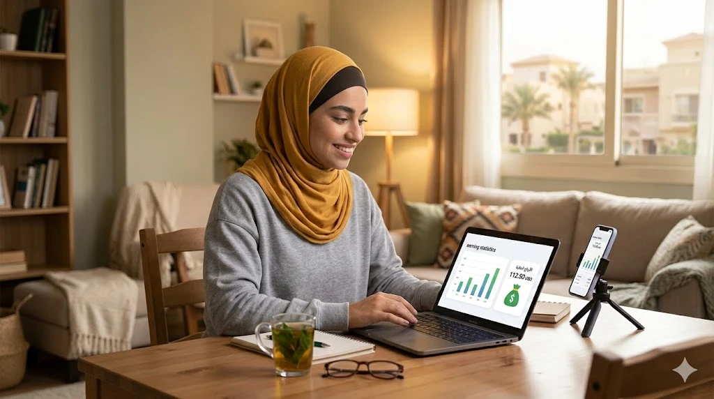 image about تجربتي مع أسهل 3 مواقع لربح المال من المنزل للمبتدئين (بدون خبرة أو رأس مال