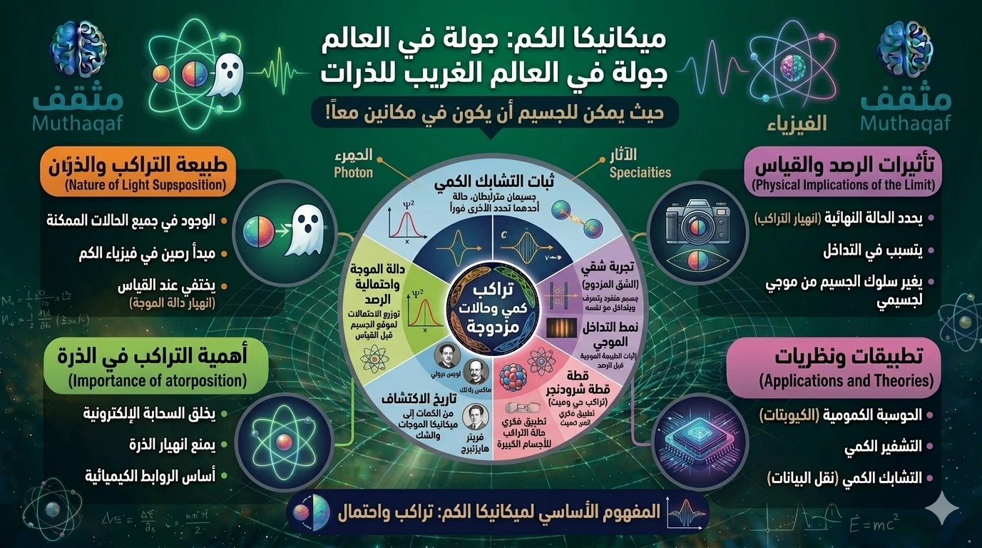 image about ميكانيكا الكم: جولة في العالم الغريب للذرات حيث يمكن للجسيم أن يكون في مكانين معاً!