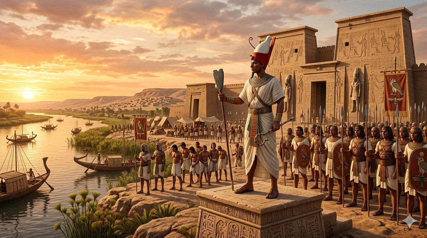 image about قصة توحيد مصر القديمة على يد الملك نارمر: بداية الحضارة الفرعونية