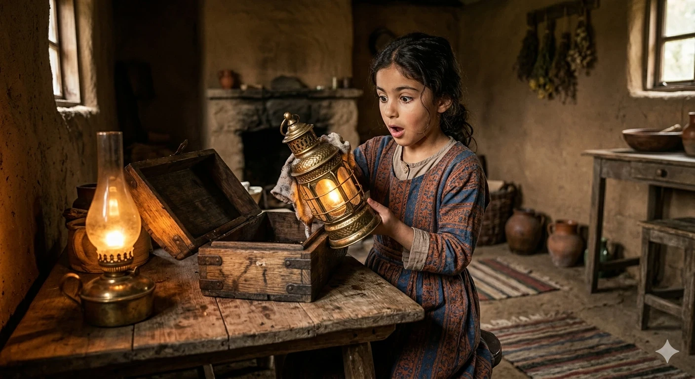 image about قصة عاليا ومصباح الأمل
