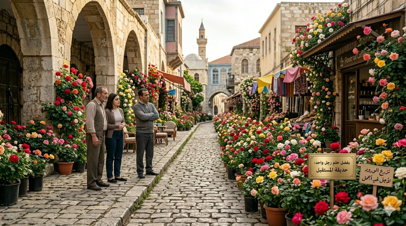 image about قصة صانع الأمل والورد