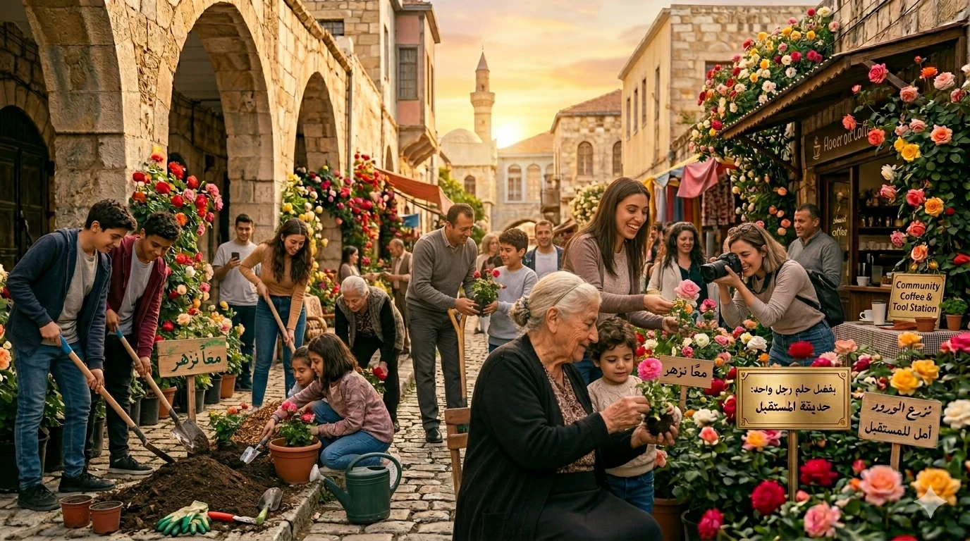 image about قصة صانع الأمل والورد