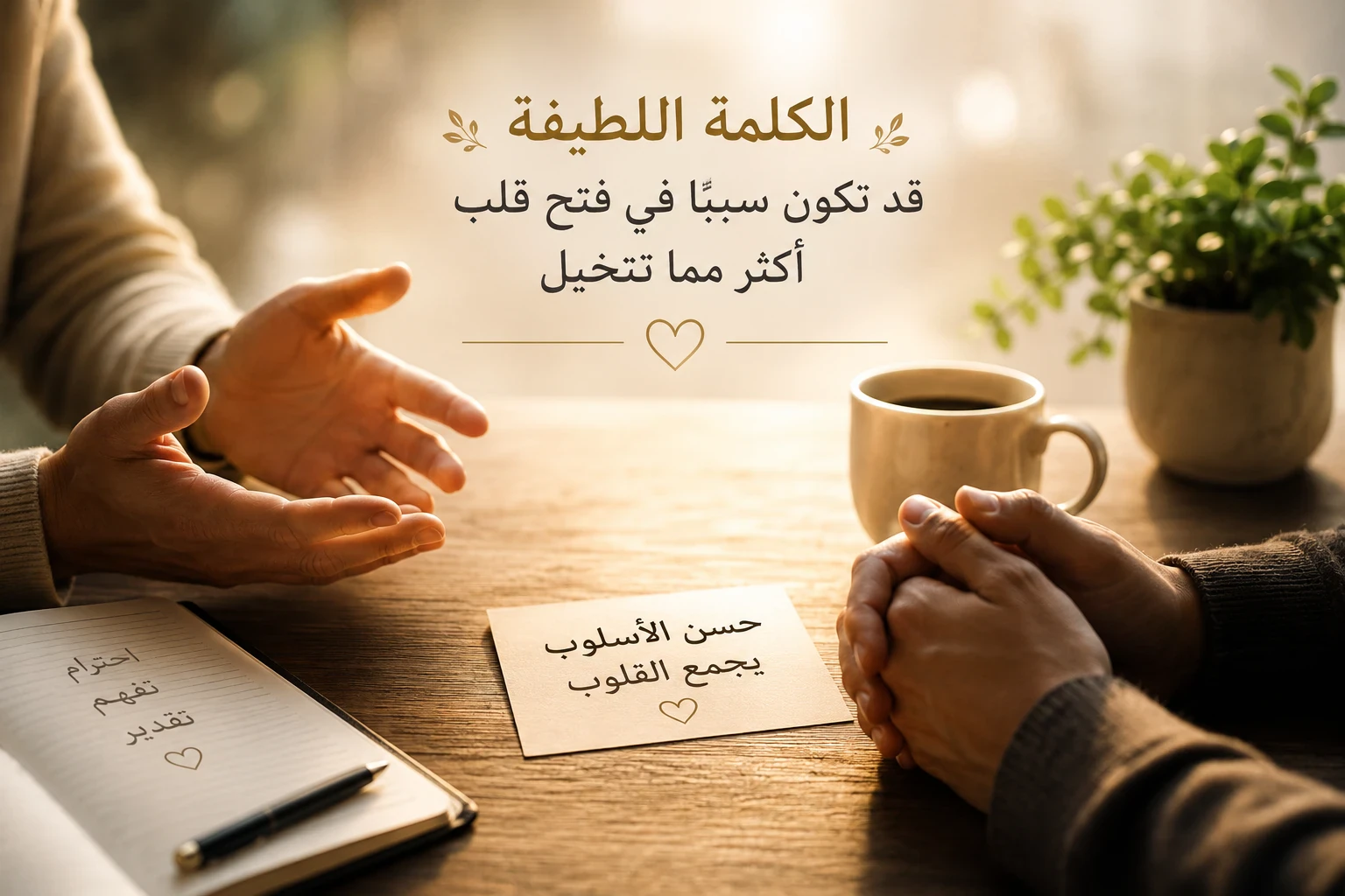 image about جمال الأسلوب يفتح القلوب